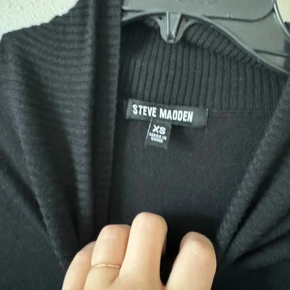 Steve Madden Black Turtleneck Sweater XS - Picture 3 of 4